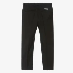 Versace Trousers*Boys Black Twill Trousers