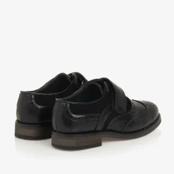 House of Cavani Brogues|Brogues*Boys Black Velcro Brogues