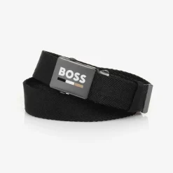 BOSS Clothing Accessories*Boys Black Woven Belt