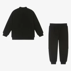 EA7 Emporio Armani Tracksuits*Boys Black Zip-Up Tracksuit