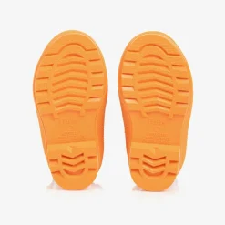 Hatley Rain Boots|Rain Boots*Boys Blue & Orange Car Rain Boots