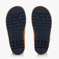 Chipmunks Rain Boots|Rain Boots*Boys Blue & Orange Fox Rain Boots