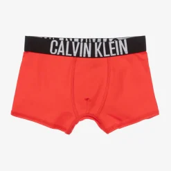 Calvin Klein Underwear*Boys Blue & Red Cotton Boxers (2 Pack)