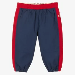 Gucci Trousers|Trousers*Boys Blue & Red Interlocking G Joggers