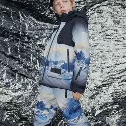 Molo Snowwear*Boys Blue Alpine Mountain Ski Jacket
