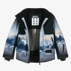 Molo Snowwear*Boys Blue Alpine Mountain Ski Jacket