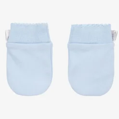 Kissy Kissy Gloves & Mittens*Boys Blue Beary Best Friends Scratch Mittens