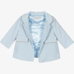 Beau KiD Coats & Jackets|Coats & Jackets*Boys Blue Corduroy Coat & Hat Set