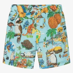 Rock Your Baby Shorts*Boys Blue Cotton Australia Shorts