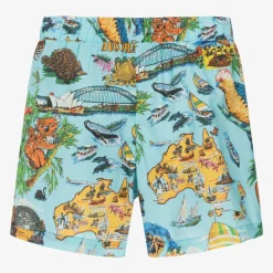 Rock Your Baby Shorts*Boys Blue Cotton Australia Shorts