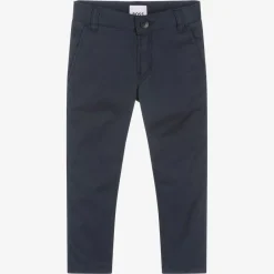 BOSS Trousers*Boys Blue Cotton Chino Trousers