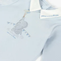 Monnalisa Gifts|Babysuits*Boys Blue Cotton Disney Babygrow