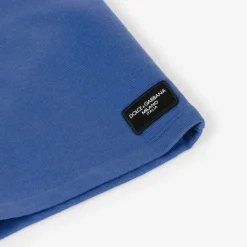Dolce amp; Gabbana Shorts*Boys Blue Cotton Jersey Shorts