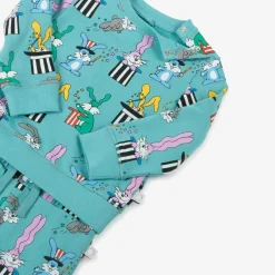 Stella McCartney Kids Outfit Sets*Boys Blue Cotton Magic Bunnies Shorts Set