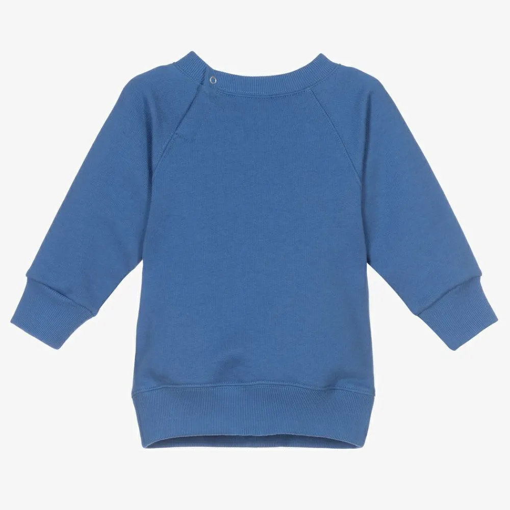 Gucci Tops*Boys Blue Cotton Sweatshirt