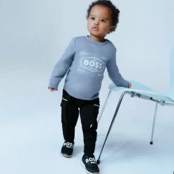 BOSS Tops*Boys Blue Cotton Top