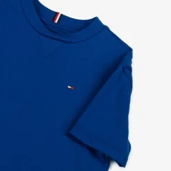 Tommy Hilfiger Tops*Boys Blue Cotton T-Shirt