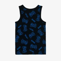 NAME IT Underwear*Boys Blue Cotton Vests (2 Pack)