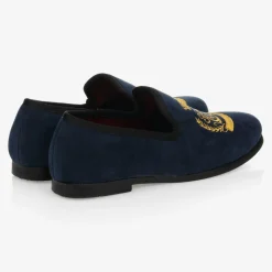 Romano Loafers & Moccasins|Loafers & Moccasins*Boys Blue Crest Slip-On Shoes