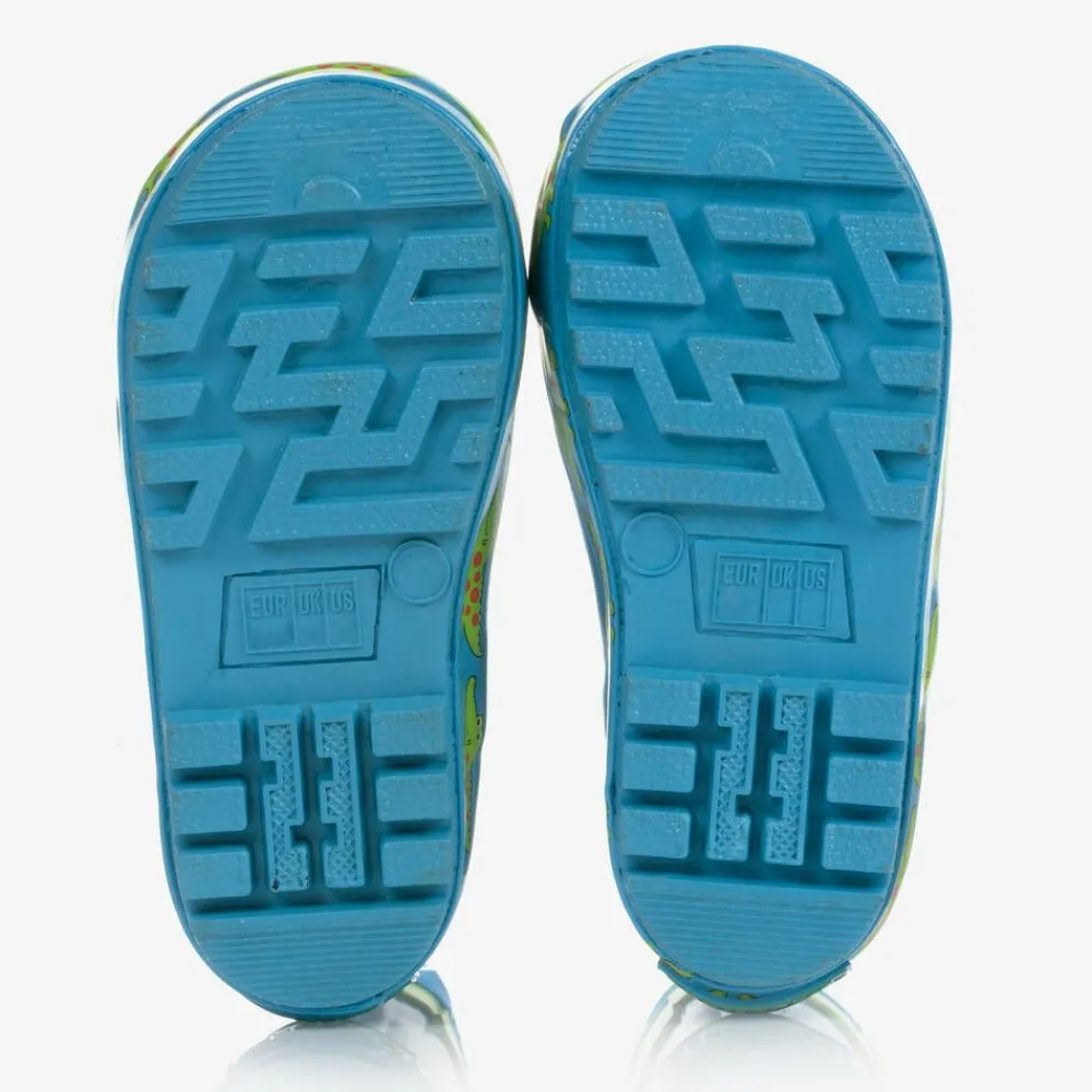 Playshoes Rain Boots|Rain Boots*Boys Blue Crocodile Rain Boots