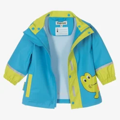 Playshoes Coats & Jackets|Coats & Jackets*Boys Blue Crocodile Raincoat