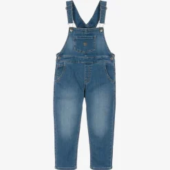 Mayoral Trousers*Boys Blue Denim Dungarees