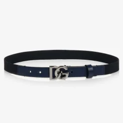 Dolce amp; Gabbana Clothing Accessories*Boys Blue DG Elasticated Belt