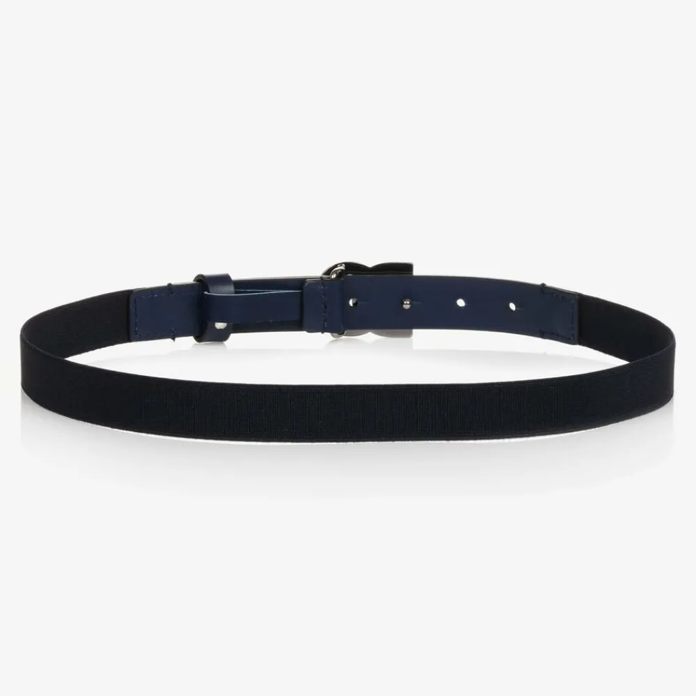 Dolce amp; Gabbana Clothing Accessories*Boys Blue DG Elasticated Belt