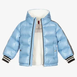 Moncler Enfant Snowwear|Snowwear*Boys Blue Down Padded Talat Snowsuit