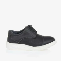 Sevva Brogues|Brogues*Boys Blue Faux Leather Shoes