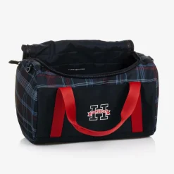 Tommy Hilfiger Bags*Boys Blue Global Stripe Check Sports Bag