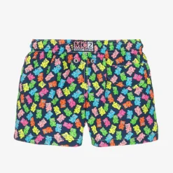MC2 Saint Barth Swimwear*Boys Blue Gummy Bear Swim Shorts