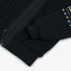 Lapin House Tops*Boys Blue Hooded Gilet & Zip-Up Top 2 in 1