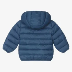Mayoral Coats & Jackets*Boys Blue Hooded Puffer Jacket