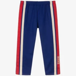 Gucci Trousers*Boys Blue Jersey Joggers