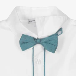 Beatrice amp; George Outfit Sets*Boys Blue Knickerbocker Shorts Set