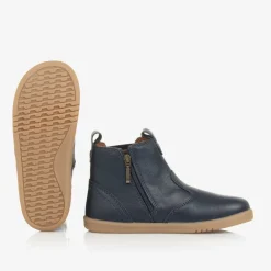 Bobux IWalk Boots*Boys Blue Leather Ankle Boots