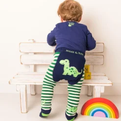 Blade amp; Rose Trousers|Leggings*Boys Blue Maple The Dinosaur Leggings