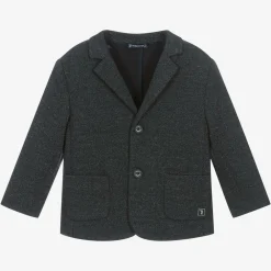Mayoral Coats & Jackets*Boys Blue Marl Jersey Blazer