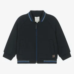 Carrément Beau Tops*Boys Blue Milano Zip-Up Top