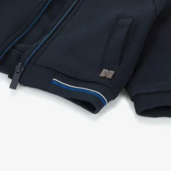 Carrément Beau Tops*Boys Blue Milano Zip-Up Top