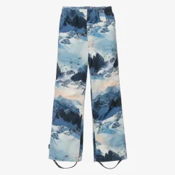 Molo Snowwear*Boys Blue Mountain Ski Trousers