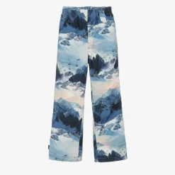 Molo Snowwear*Boys Blue Mountain Ski Trousers