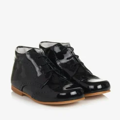 Childrens Classics Brogues|Brogues*Boys Blue Patent Brogue Shoes