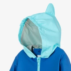 Playshoes Coats & Jackets*Boys Blue Shark Raincoat