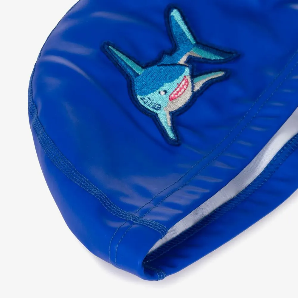 Bling2o Swimwear*Boys Blue Shark Swimming Cap