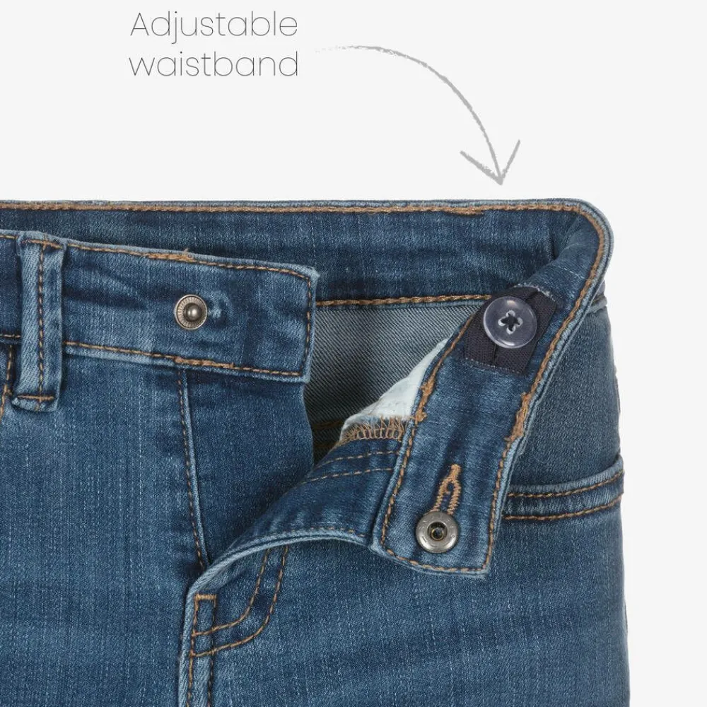 Mayoral Trousers*Boys Blue Slim Fit Denim Jeans