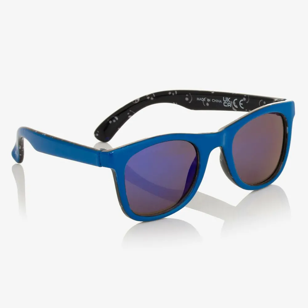 Molo Clothing Accessories*Boys Blue Smile Sunglasses (UVA/UVB) ReefBlue