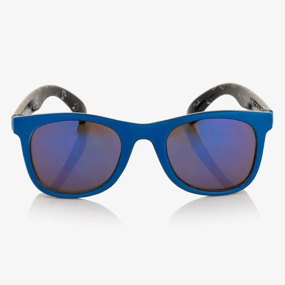 Molo Clothing Accessories*Boys Blue Smile Sunglasses (UVA/UVB) ReefBlue