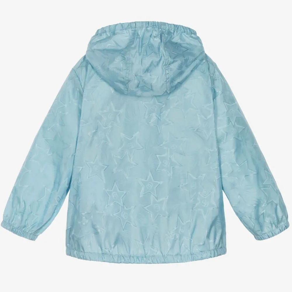 Gucci Coats & Jackets*Boys Blue Star Double G Hooded Jacket